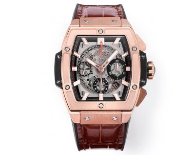 Hublot SPIRIT OF BIG BANG Gold Resin with diamond diameter 45mm Watch